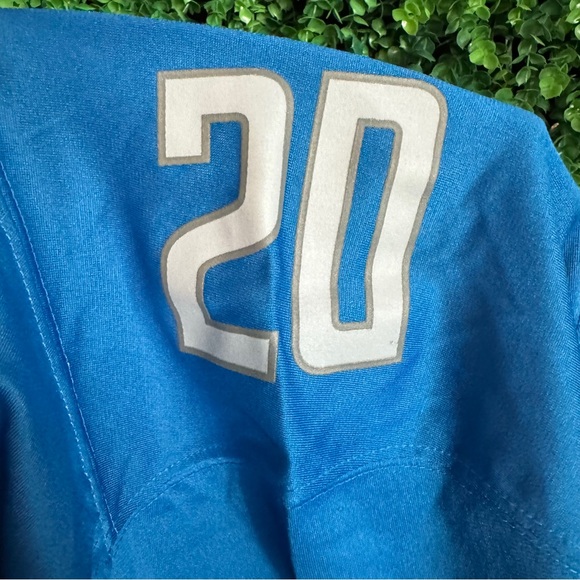 Nike Barry Sanders Blue Detroit Lions Game Retired Player Jersey Size XL - Picture 13 of 13